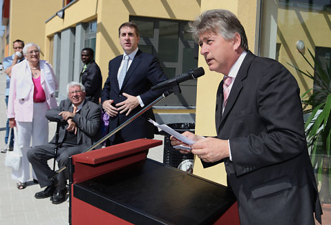 Inauguration bloc vestiaire