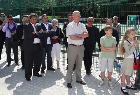 Inauguration bloc vestiaire