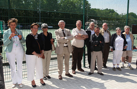 Inauguration bloc vestiaire