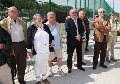 Inauguration bloc vestiaire