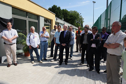 Inauguration bloc vestiaire