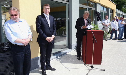 Inauguration bloc vestiaire