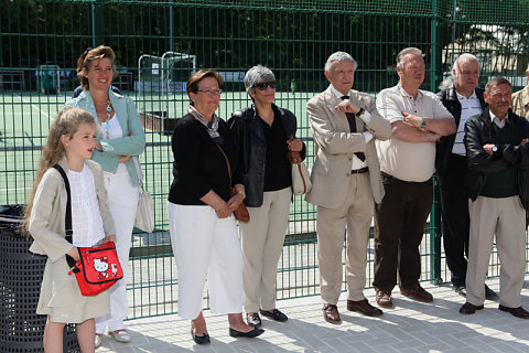 Inauguration bloc vestiaire