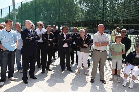 Inauguration bloc vestiaire