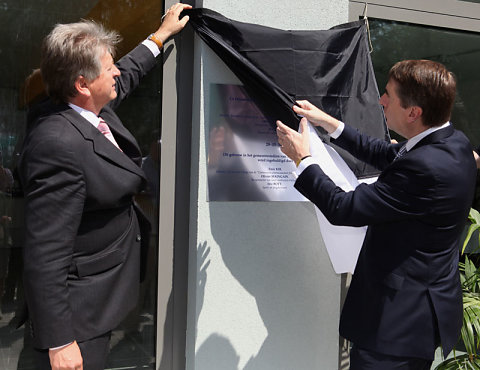 Inauguration bloc vestiaire