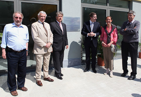 Inauguration bloc vestiaire