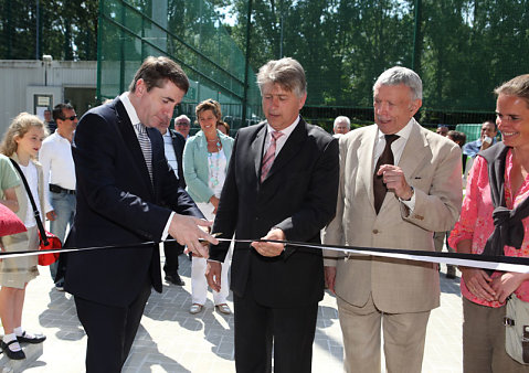 Inauguration bloc vestiaire