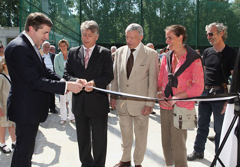 Inauguration bloc vestiaire