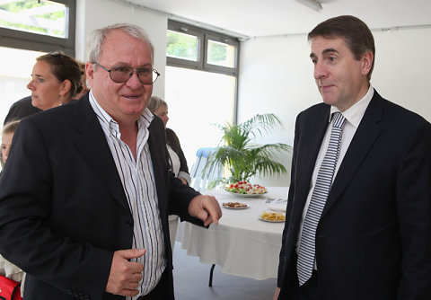 Inauguration bloc vestiaire