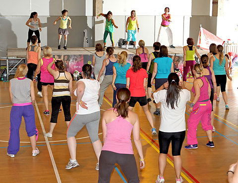 Zumba marathon 2014