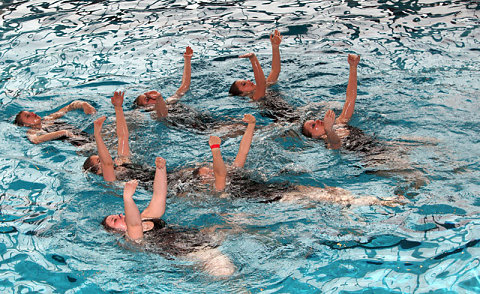 Natation Synchro 2010