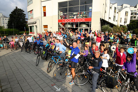 Randonnée à vélo 2016 + inauguration ferme urbaine Hof-ten-Berg 