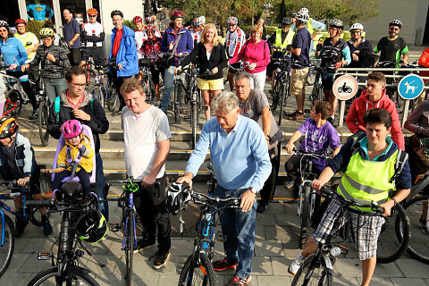 Randonnée à vélo 2016 + inauguration ferme urbaine Hof-ten-Berg 