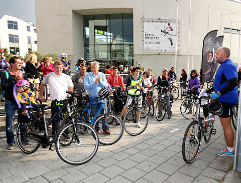 Randonnée à vélo 2016 + inauguration ferme urbaine Hof-ten-Berg 