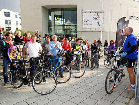 Randonnée à vélo 2016 + inauguration ferme urbaine Hof-ten-Berg 