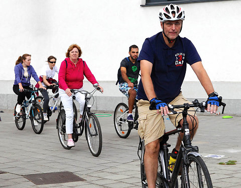 Randonnée à vélo 2016 + inauguration ferme urbaine Hof-ten-Berg 