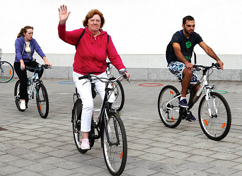 Randonnée à vélo 2016 + inauguration ferme urbaine Hof-ten-Berg 