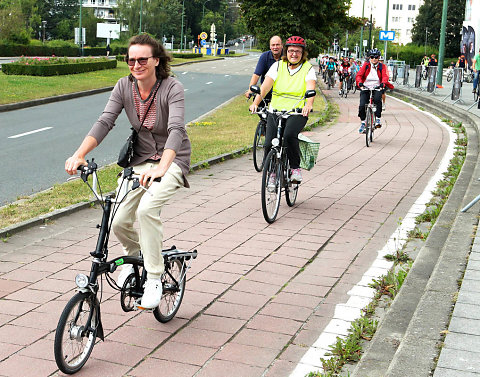 Randonnée à vélo 2016 + inauguration ferme urbaine Hof-ten-Berg 