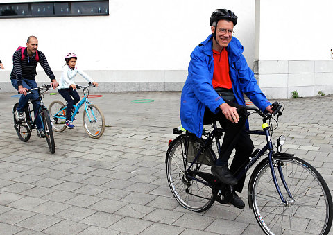 Randonnée à vélo 2016 + inauguration ferme urbaine Hof-ten-Berg 