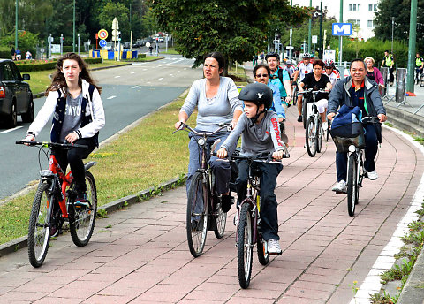 Randonnée à vélo 2016 + inauguration ferme urbaine Hof-ten-Berg 