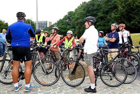 Randonnée à vélo 2016 + inauguration ferme urbaine Hof-ten-Berg 