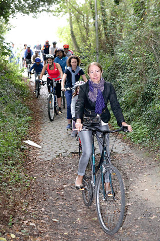 Randonnée à vélo 2016 + inauguration ferme urbaine Hof-ten-Berg 