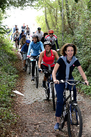 Randonnée à vélo 2016 + inauguration ferme urbaine Hof-ten-Berg 