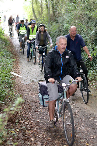 Randonnée à vélo 2016 + inauguration ferme urbaine Hof-ten-Berg 