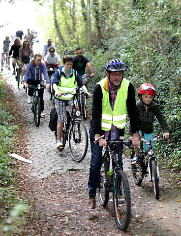 Randonnée à vélo 2016 + inauguration ferme urbaine Hof-ten-Berg 