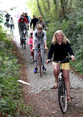 Randonnée à vélo 2016 + inauguration ferme urbaine Hof-ten-Berg 