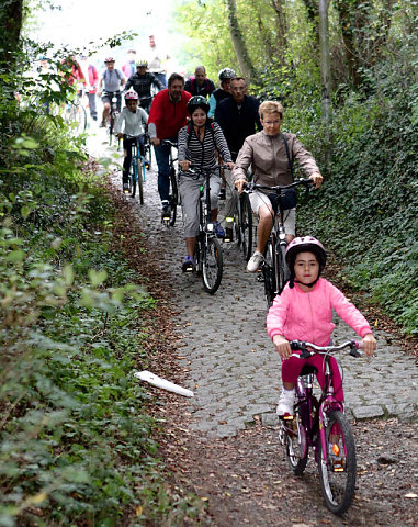 Randonnée à vélo 2016 + inauguration ferme urbaine Hof-ten-Berg 