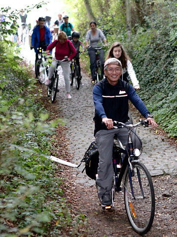 Randonnée à vélo 2016 + inauguration ferme urbaine Hof-ten-Berg 