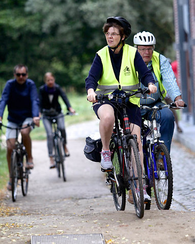 Randonnée à vélo 2016 + inauguration ferme urbaine Hof-ten-Berg 