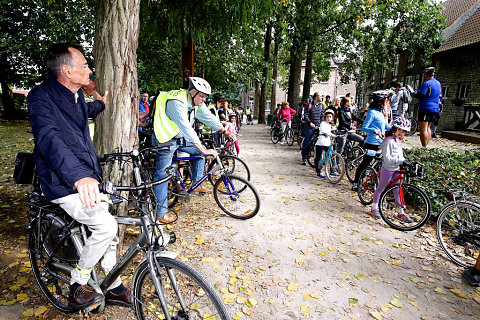 Randonnée à vélo 2016 + inauguration ferme urbaine Hof-ten-Berg 