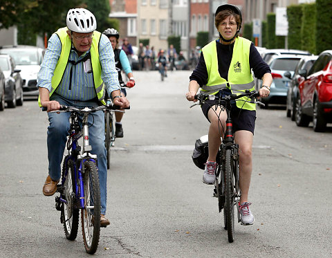 Randonnée à vélo 2016 + inauguration ferme urbaine Hof-ten-Berg 