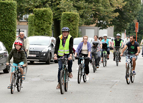 Randonnée à vélo 2016 + inauguration ferme urbaine Hof-ten-Berg 