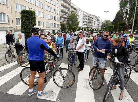 Randonnée à vélo 2016 + inauguration ferme urbaine Hof-ten-Berg 