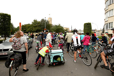 Randonnée à vélo 2016 + inauguration ferme urbaine Hof-ten-Berg 