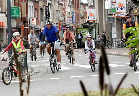 Randonnée à vélo 2016 + inauguration ferme urbaine Hof-ten-Berg 