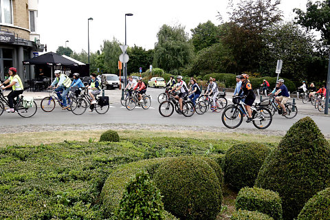 Randonnée à vélo 2016 + inauguration ferme urbaine Hof-ten-Berg 