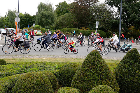 Randonnée à vélo 2016 + inauguration ferme urbaine Hof-ten-Berg 