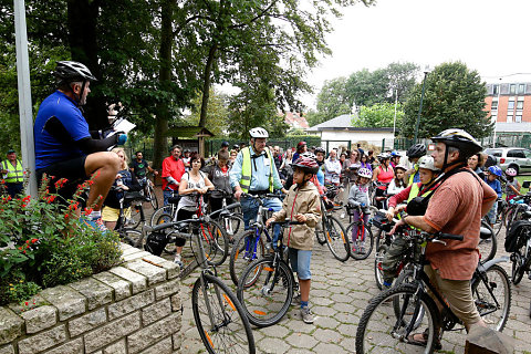 Randonnée à vélo 2016 + inauguration ferme urbaine Hof-ten-Berg 