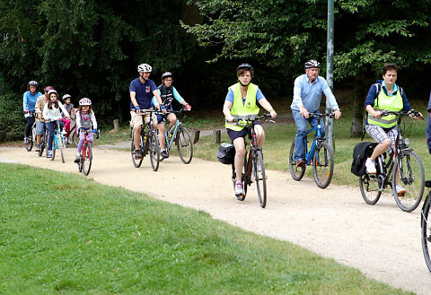 Randonnée à vélo 2016 + inauguration ferme urbaine Hof-ten-Berg 