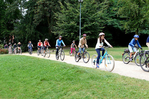 Randonnée à vélo 2016 + inauguration ferme urbaine Hof-ten-Berg 