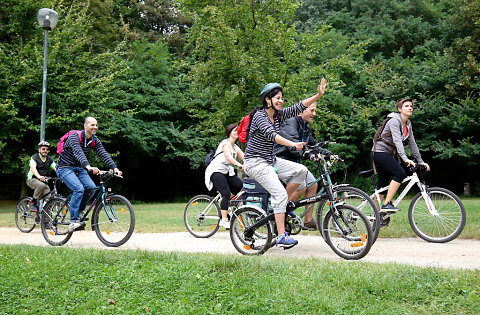 Randonnée à vélo 2016 + inauguration ferme urbaine Hof-ten-Berg 