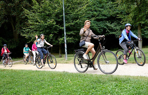 Randonnée à vélo 2016 + inauguration ferme urbaine Hof-ten-Berg 