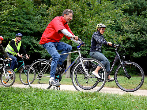 Randonnée à vélo 2016 + inauguration ferme urbaine Hof-ten-Berg 