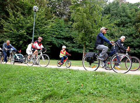 Randonnée à vélo 2016 + inauguration ferme urbaine Hof-ten-Berg 