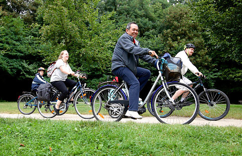 Randonnée à vélo 2016 + inauguration ferme urbaine Hof-ten-Berg 