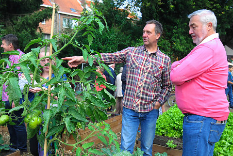 Randonnée à vélo 2016 + inauguration ferme urbaine Hof-ten-Berg 